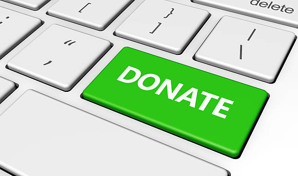 Donate button. IStockPhoto.