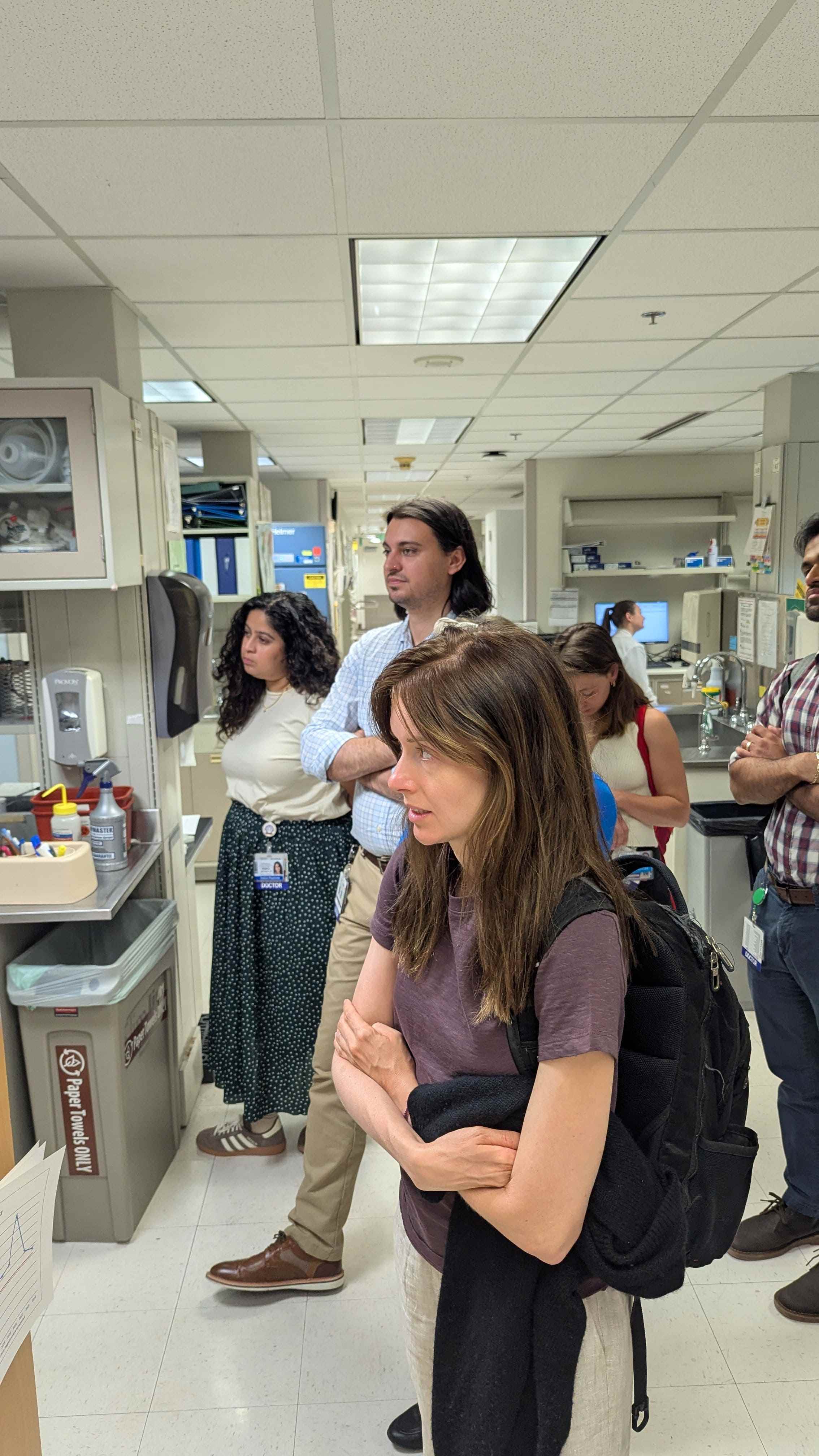 Students in lab